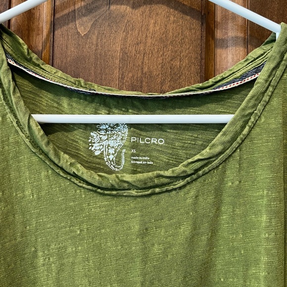 Pilcrow Washed Tee in Green Size XS - Picture 2 of 6